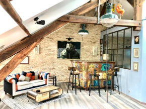 In Sarlat Luxury Rentals, Medieval Center - Loft Stella Matutina -2p-ascenseur-climatisation